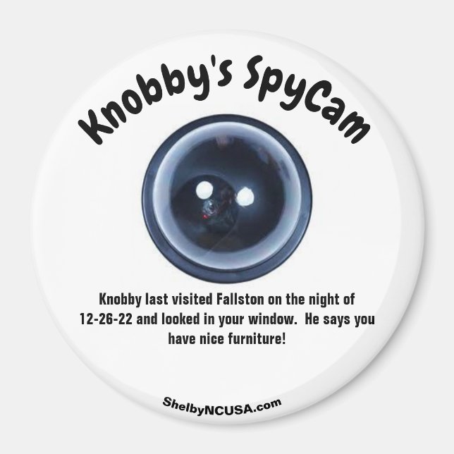 Aimant SpyCam Fallston de Knobby (Devant)