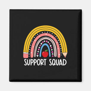 Aimant Squad Rainbow Retour À L'Équipe D'Enseignants De S