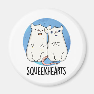 Aimant Squeekhearts Funny Souse Pun d'amour