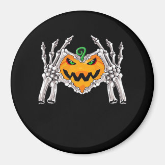 Aimant Squelette Coeur main Signale Costume os