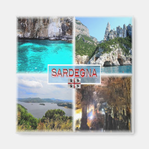 Aimant SRD003 SARDINIA - Mosaic - Italy - Fridge