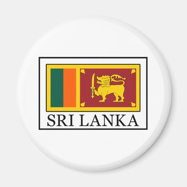 Aimant Sri Lanka (Devant)