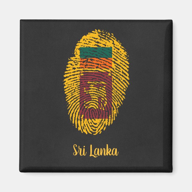 Aimant Sri Lanka (Devant)