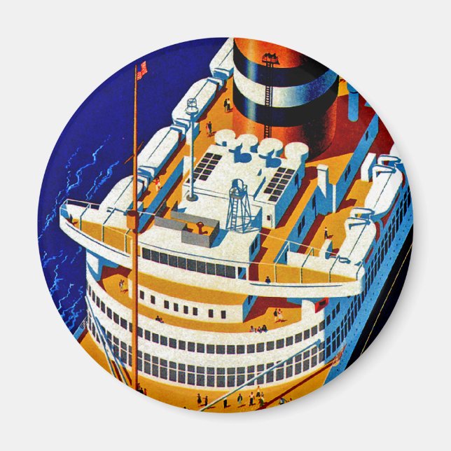 Aimant SS Nieuw Amsterdam (Devant)