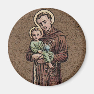 Aimant St Anthony et bébé Jésus