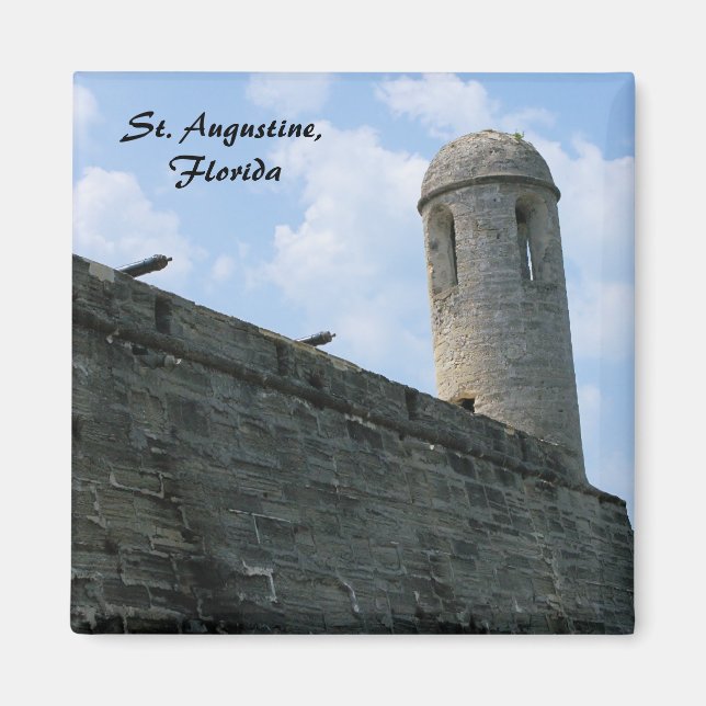 Aimant St Augustine Florida fort castillo de san marcos (Devant)