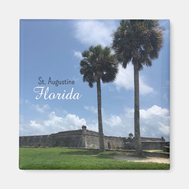 Aimant St Augustine Floride (Devant)