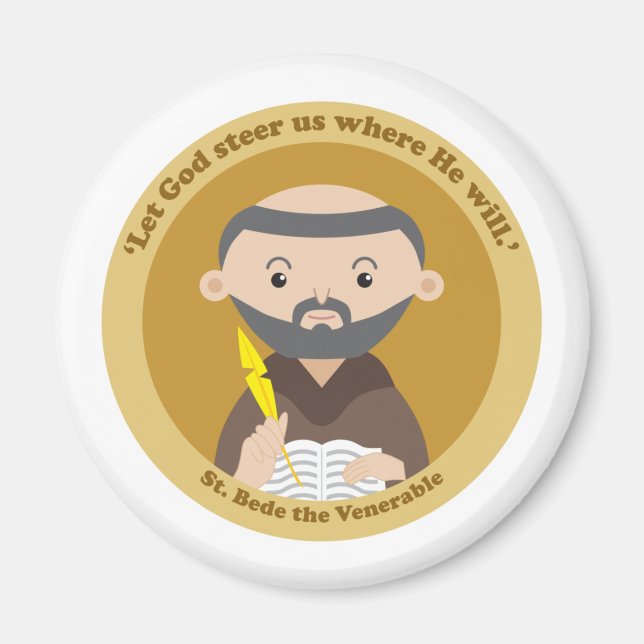 Aimant St. Bede le Vénérable (Devant)