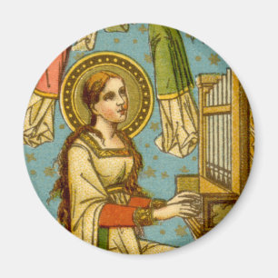 Aimant St Cecilia de Rome (détail; BNG 02)