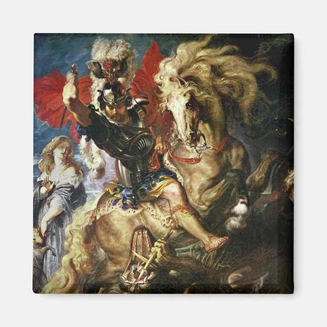 Aimant St. George et le Dragon, vers 1606 (Devant)