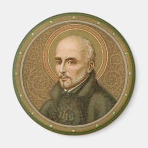 Aimant St. Ignatius Loyola (BK 050) Round