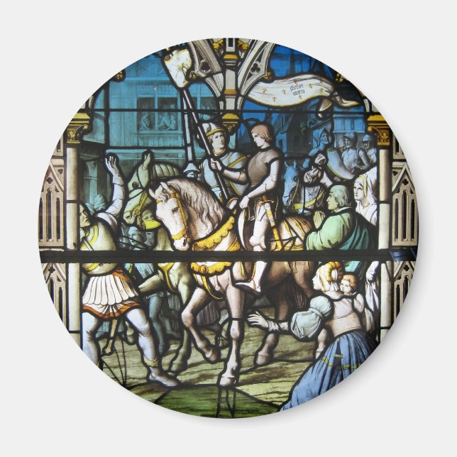 Aimant St. Joan à Orléans (Devant)