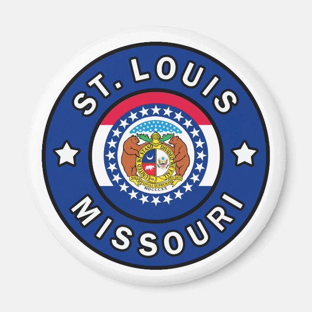 Aimant St. Louis Missouri (Devant)