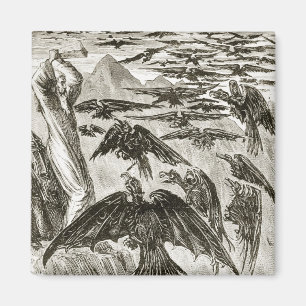 Aimant St Patrick et les oiseaux de démon, 'du trias T