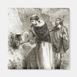 Aimant St Patrick marquant le bouclier de Connal avec la