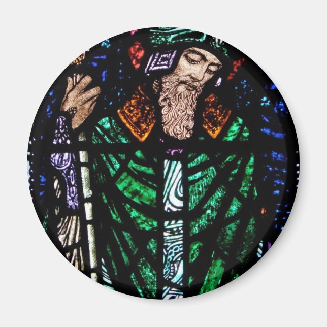 Aimant St. Patrick Verre tendu (Devant)