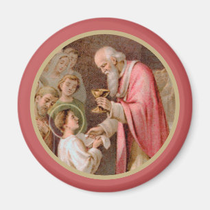 Aimant St. Tarcisius recevant l'Eucharistie (BL 02)