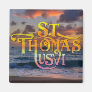 Aimant St Thomas Iles Vierges américaines