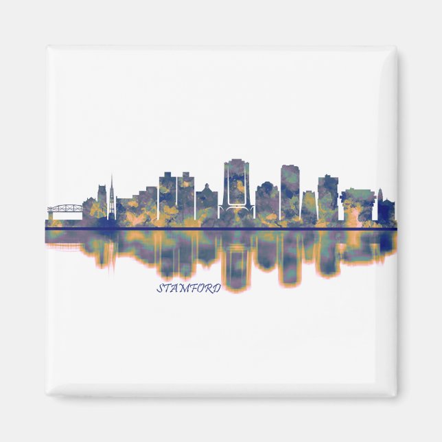 Aimant Stamford Skyline (Devant)