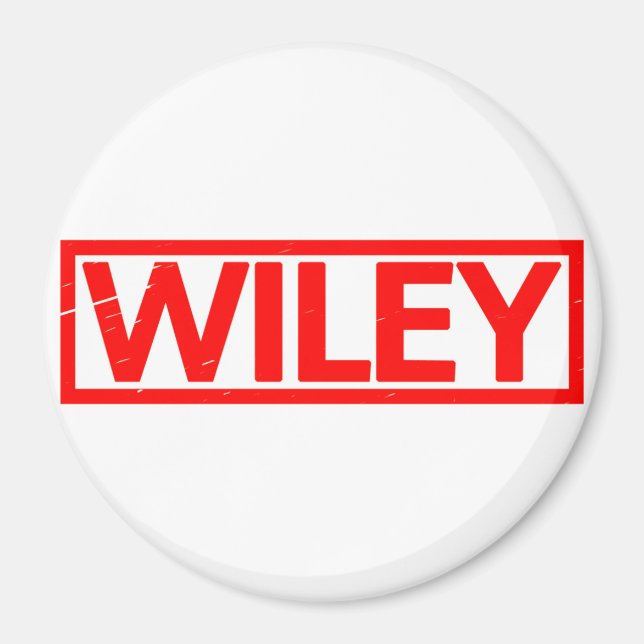 Aimant Stamp Wiley (Devant)