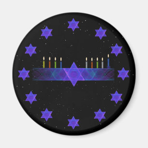 Aimant Star Bar Menorah