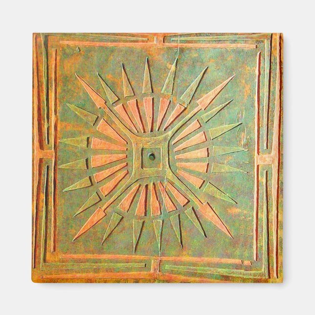 Aimant STAR DU MATIN Vert Brown (Devant)