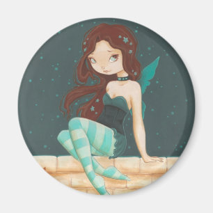 Aimant Star-sweet star fairy sur un mur en brique