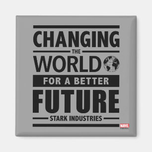 Aimant Stark Industries Change le Monde