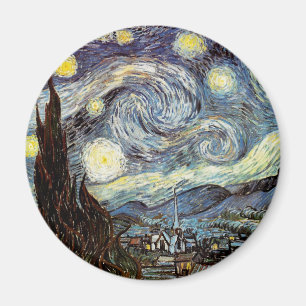 Aimant Starry Night Van Gogh Art