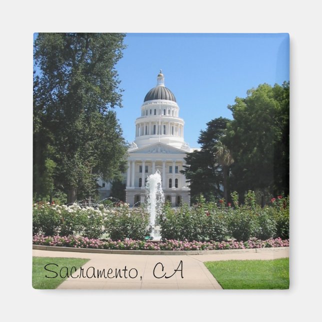 Aimant State Capitol, Sacramento, Californie (Devant)