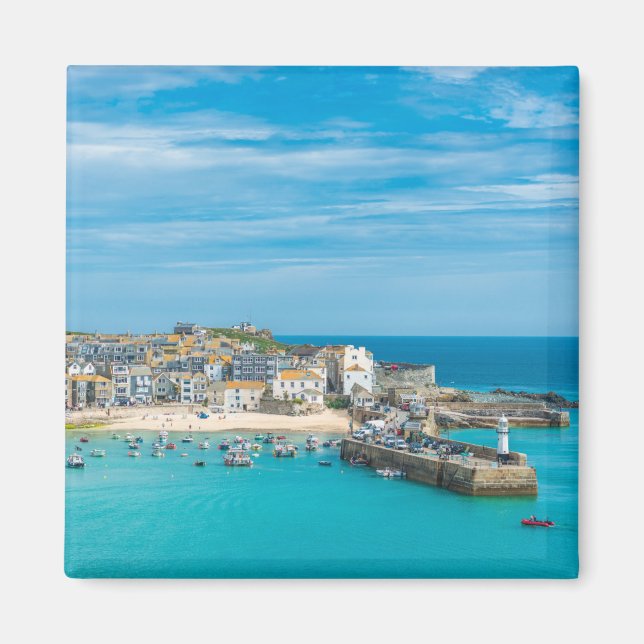 Aimant Station balnéaire de St. Ives, Cornwall, UK (Devant)