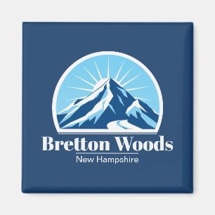 Aimant Station de ski Bretton Woods New Hampshire souveni