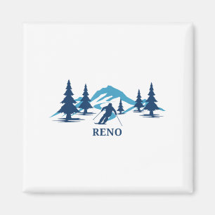 Aimant Station de ski de Reno Nevada Ski de ski _1