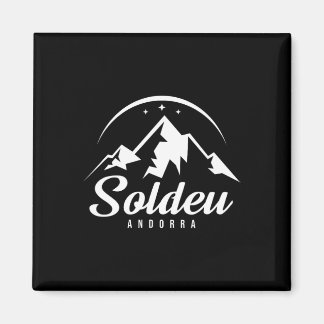 Aimant Station de ski de Soldeu Andorra Ski Snowboard