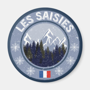 Aimant Station de ski Les Saisies