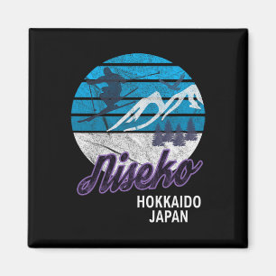Aimant Station de ski Niseko Hokkaido Island Japon Snowbo