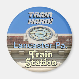 Aimant Station de train de Lancaster ! Porte - clé dur d