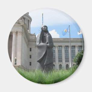 Aimant Statue à la capitale de l'État de l'Oklahoma