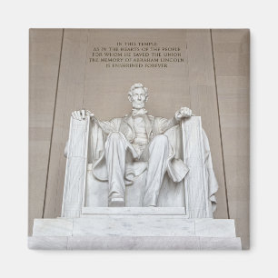 Aimant Statue d'Abraham Lincoln