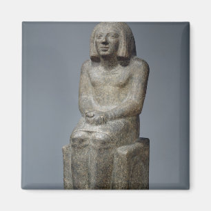 Aimant Statue d'Ankh, prêtre de Horus, pe dynastique tô