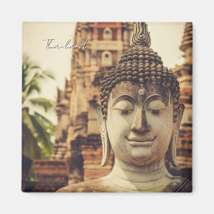 Aimant Statue de Bouddha Ayutthaya Thaïlande