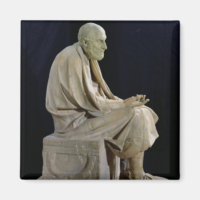 Aimant Statue de Chrysippus le philosophe grec (Devant)