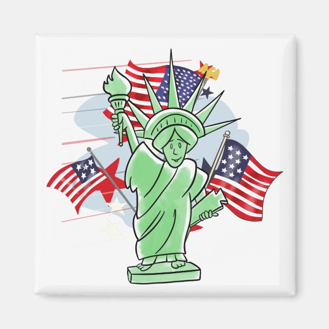 Aimant Statue de la Liberté (Devant)