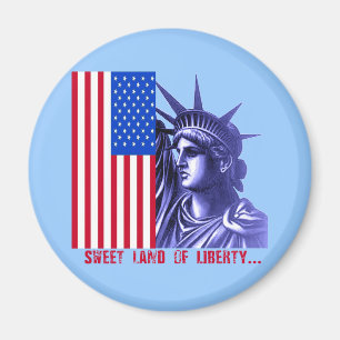 Aimant Statue des produits de liberté