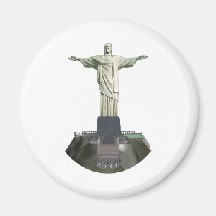 Aimant Statue : Le Christ Rédempteur : Modèle 3D: