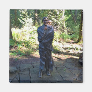 Aimant Statue Sacagawea, Fort Clatsop, Astoria, Oregon