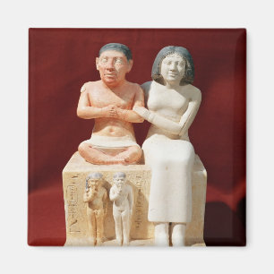 Aimant Statuette du Seneb nain et de sa famille