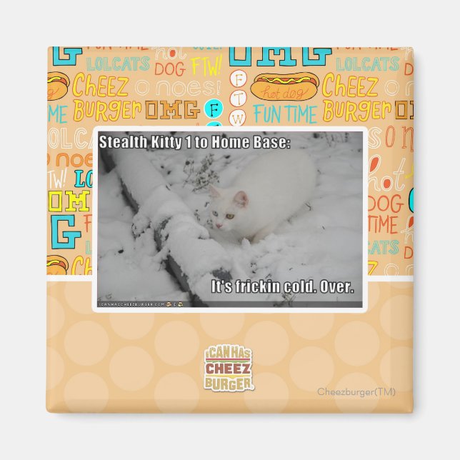 Aimant Stealth Kitty 1 (Devant)