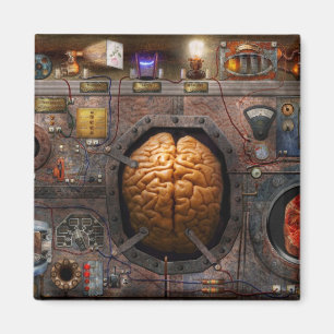 Aimant Steampunk - surcharge d'information