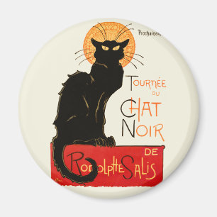 Aimant Steinlen Chat noir classique